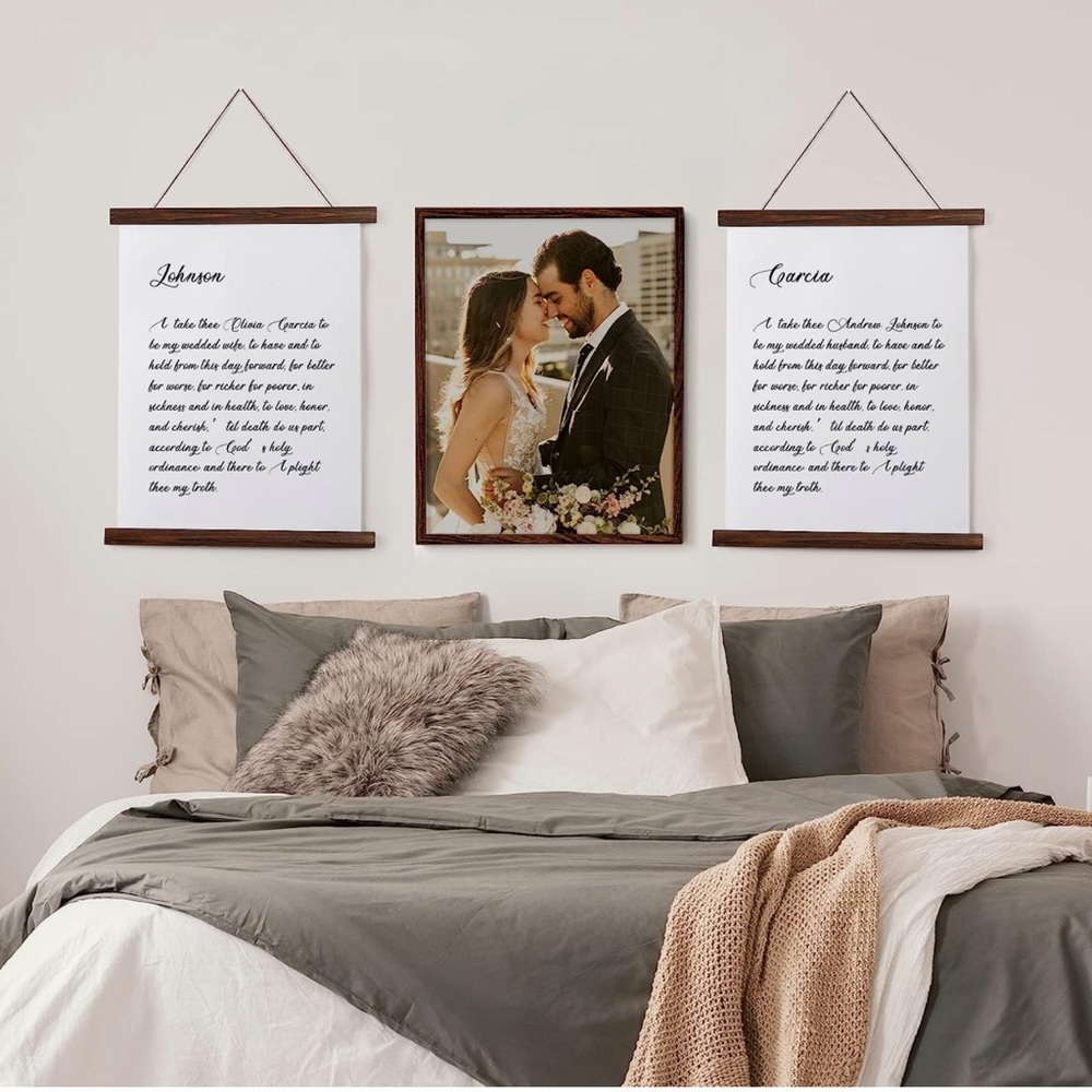 Sign In Guest Bookā£Blank Magnetic Poster Hanger Frame 14Ć20 with Pen - Picture 5 of 6